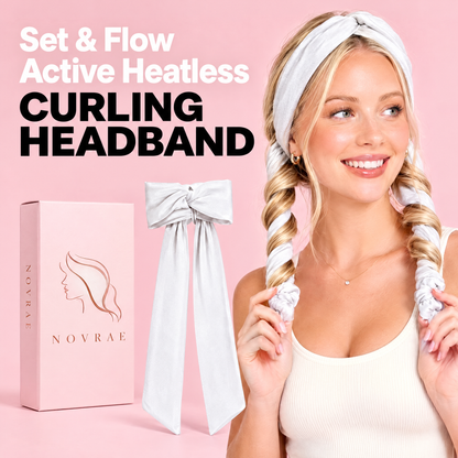 Effortless Heatless Curling Headband